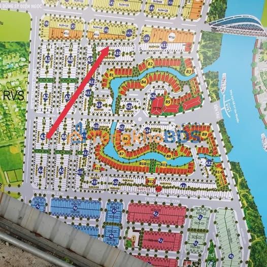 Đất nền Sentosa Điện Ngọc 120m² 3.7 tỷ - Đường to ô tô