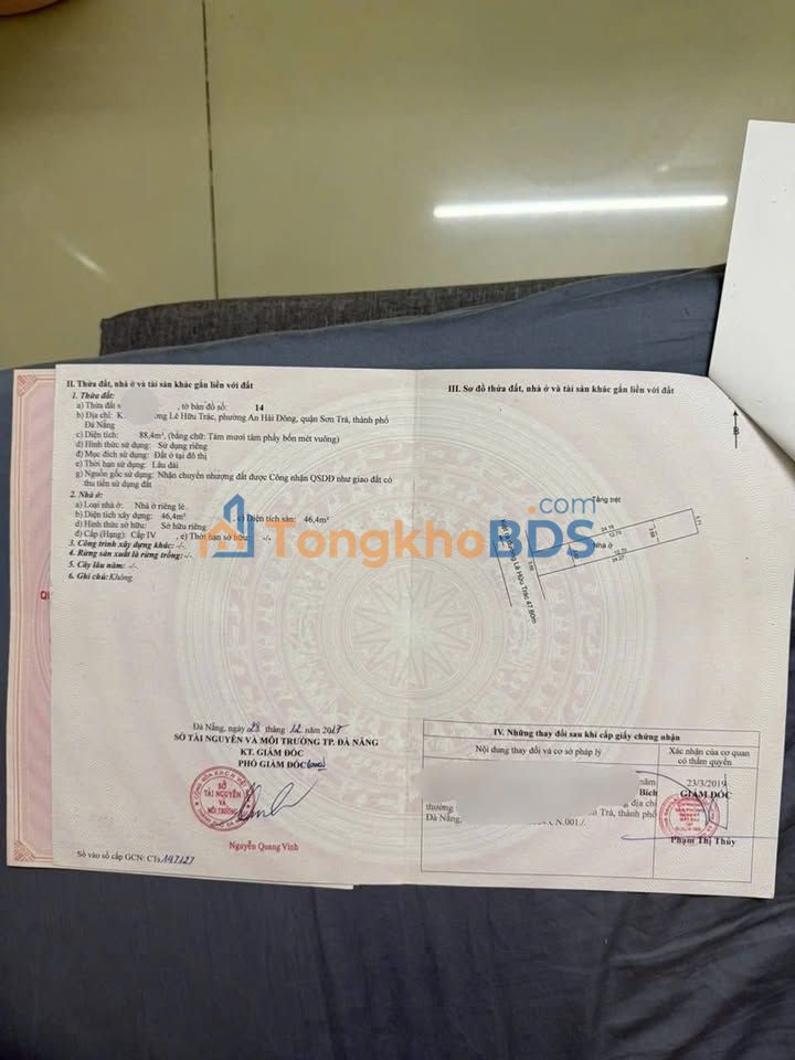 Nhà 174m² Lê Hữu Trác, Đà Nẵng - Sẵn Thu Nhập 25 Triệu/Tháng