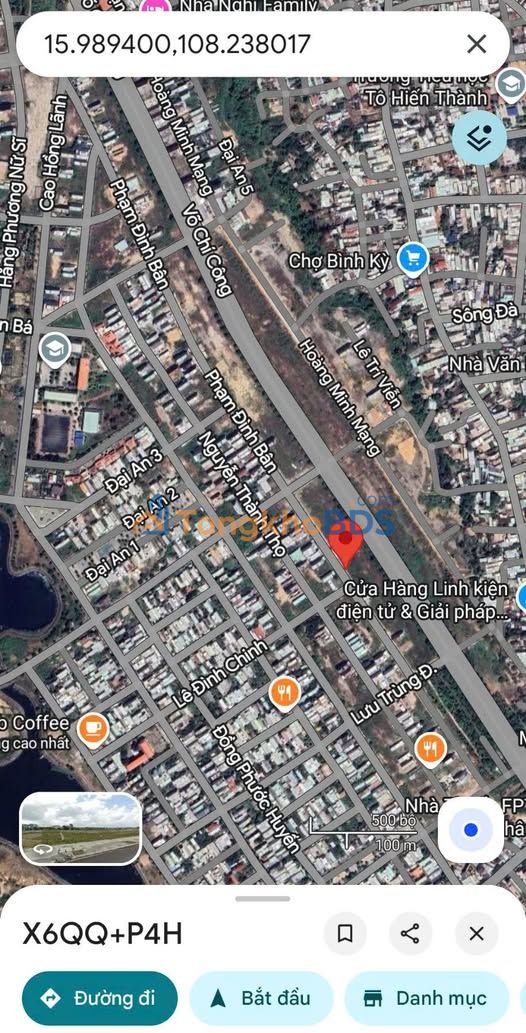 Đất nền Hòa Quý 100m² 5.25 tỷ - Sổ đỏ chính chủ