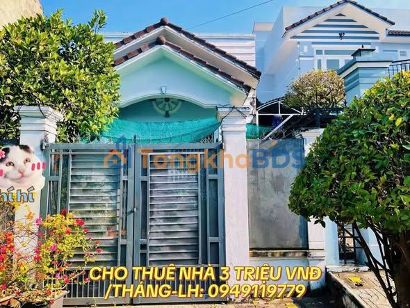 Cho Thuê Nhà Nguyên Căn 100m² Giá 3 Triệu/Tháng - Phường 1, TP Bạc Liêu