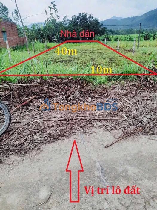 Đất Tây Giang Tây Sơn 400m² 3xx triệu - Sổ hồng chính chủ