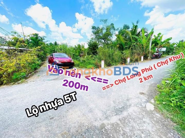 Đất Tam Bình 303m² 255 triệu - Đường ô tô vào