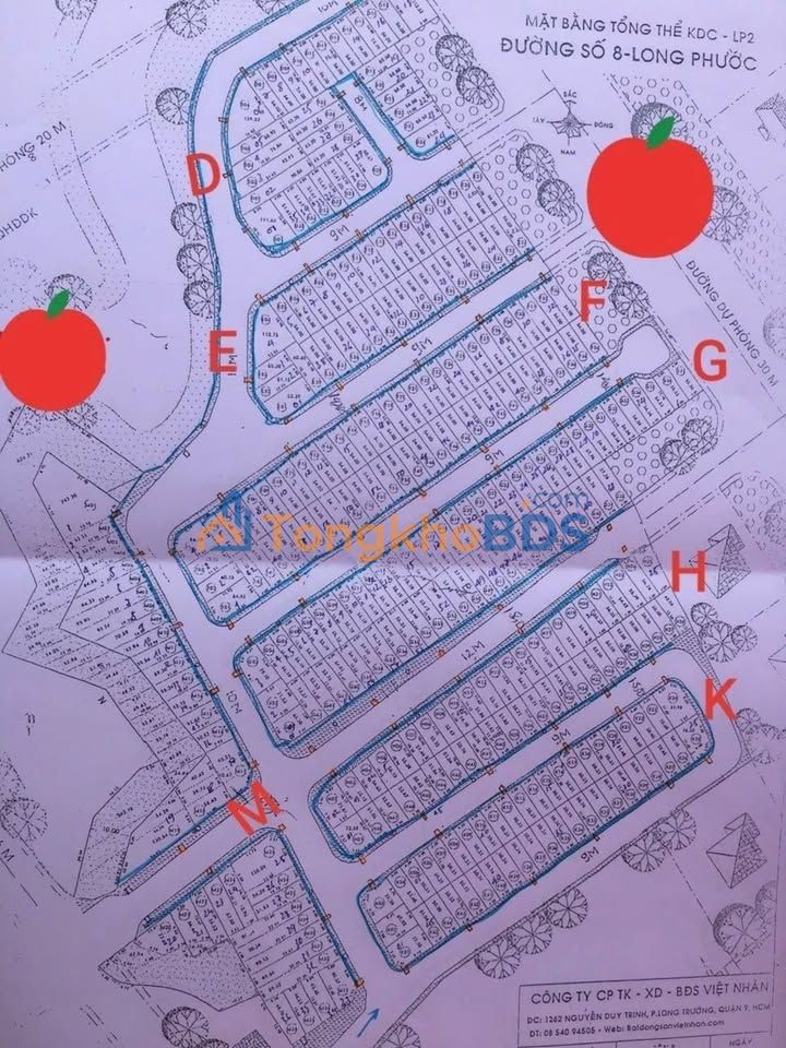 Bán Đất Nền 70m² Đường 8, Long Phước, TP. Thủ Đức - Sổ Hoàn Công
