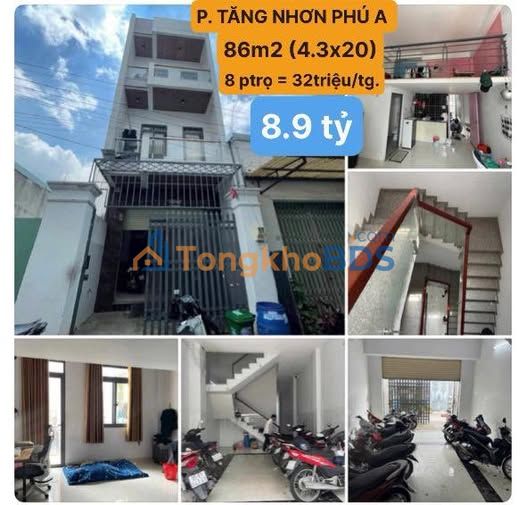 CHDV 86m² Hẻm Xe Hơi Man Thiện, TP. Thủ Đức - Dòng Tiền 32 Triệu/Tháng