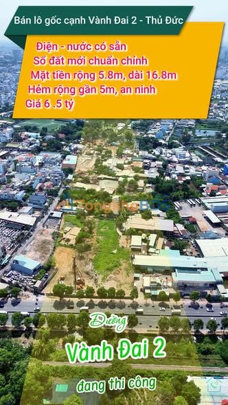 Đất nền Thủ Đức 81.5m² - Sổ hồng sẵn, ô tô vào nhà