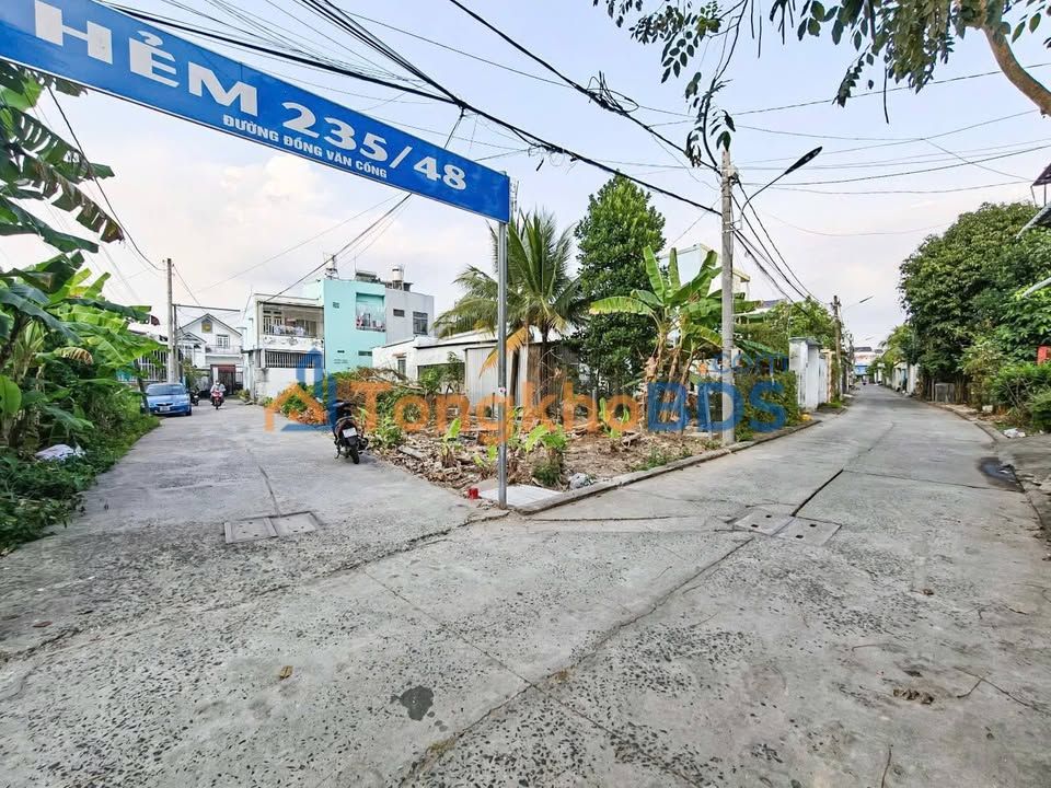 Bán Đất Thổ Cư Cần Thơ - 40.2m² Góc 2 Mặt Tiền Hẻm 235 Đồng Văn Cống