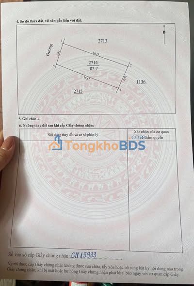 Đất Nền Hưng Nguyên 82.7m² - Đường Thông Rộng, Giá Tốt