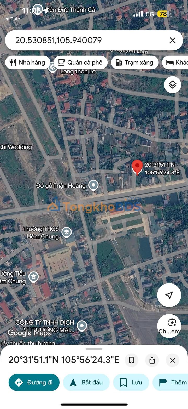 Bán Đất Phủ Lý 78m² Mặt Tiền 4.1m Hướng Tây - Giá Chỉ 1.x Tỷ