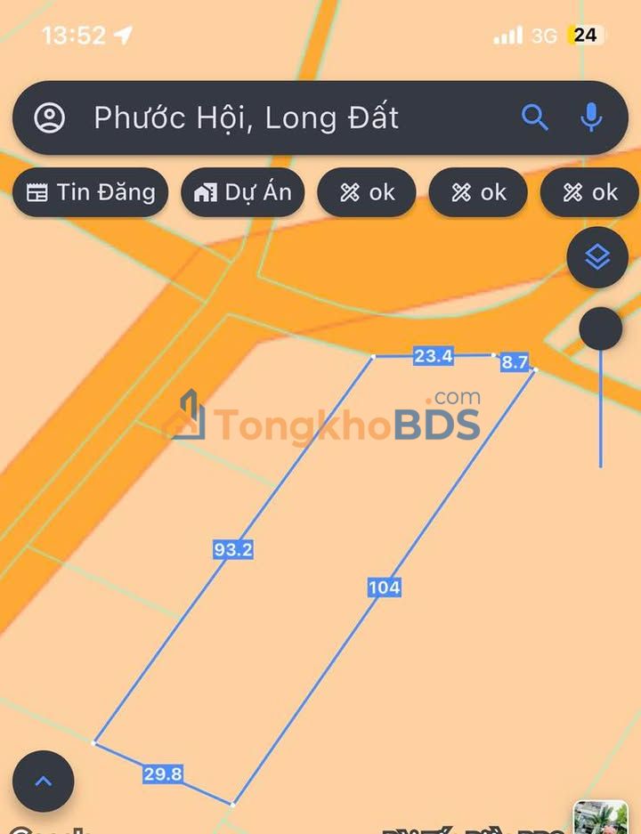 Đất nền Phước Hải 2800m² - Sổ đỏ chính chủ, giá chỉ 4.1 tỷ