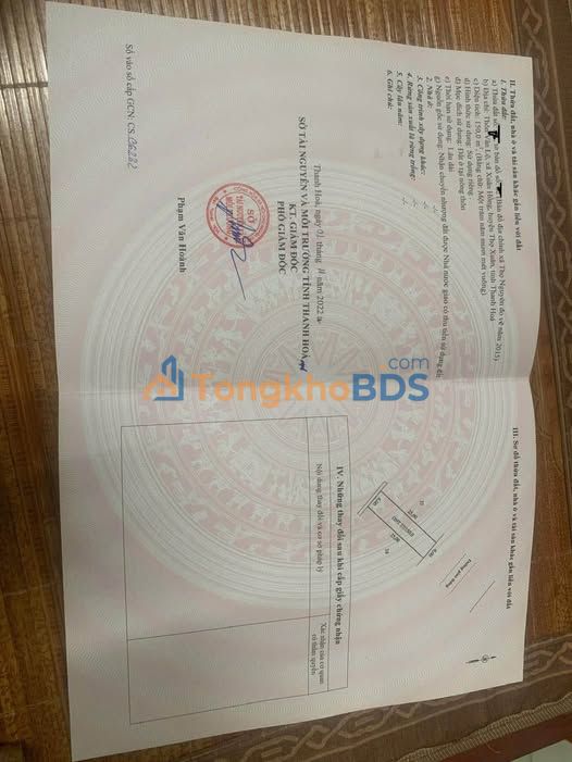 Bán Đất Nền Vị Trí Vàng Xã Thọ Ngọc, Triệu Sơn - 150m² Giáp Cổng KCN