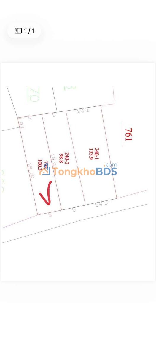 Đất Đồng Tâm Mỹ Đức 103m² dưới 2 tỷ - Thổ cư 100%