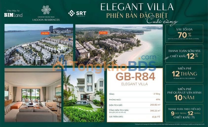 Grand Bay Hạ Long - Villa Biển Cuối Cùng 250m² - Giá Tốt