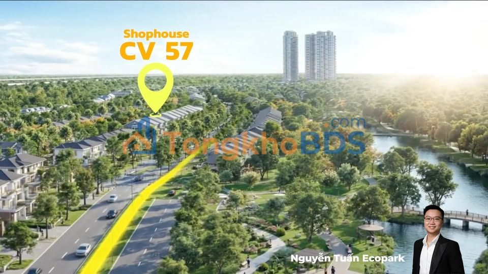 Shophouse Rừng Mai - CV-5x 144m² Hưng Yên | Sẵn Sàng Kinh Doanh