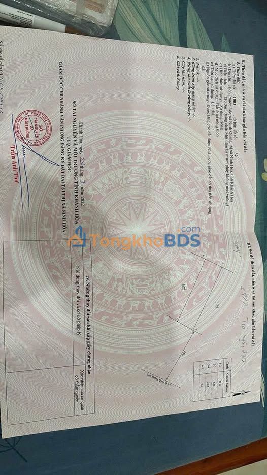 Đất nền mặt tiền Quốc lộ 1A, Ninh Hòa 130m² - Sổ hồng full thổ cư