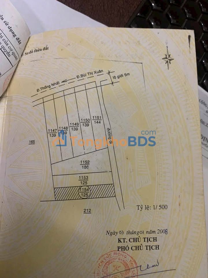 Bán đất Hẻm Bùi Thị Xuân, Đức Trọng - 75m² Giá 1.8 Tỷ Chính Chủ