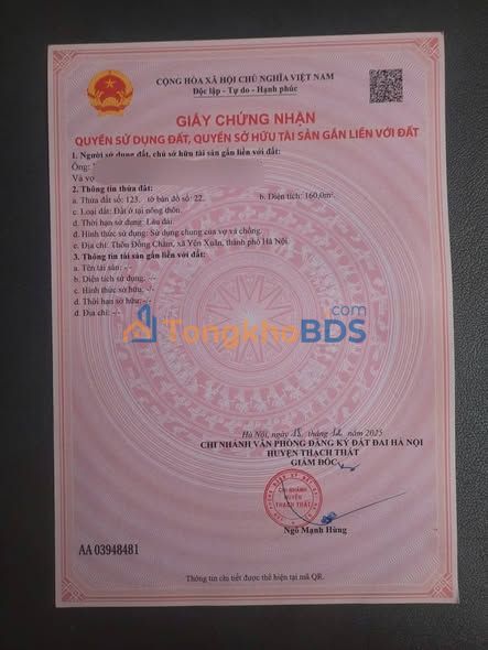 Đất thổ cư Đồng Chằm Yên Bình 320m2 - Sổ đỏ chính chủ