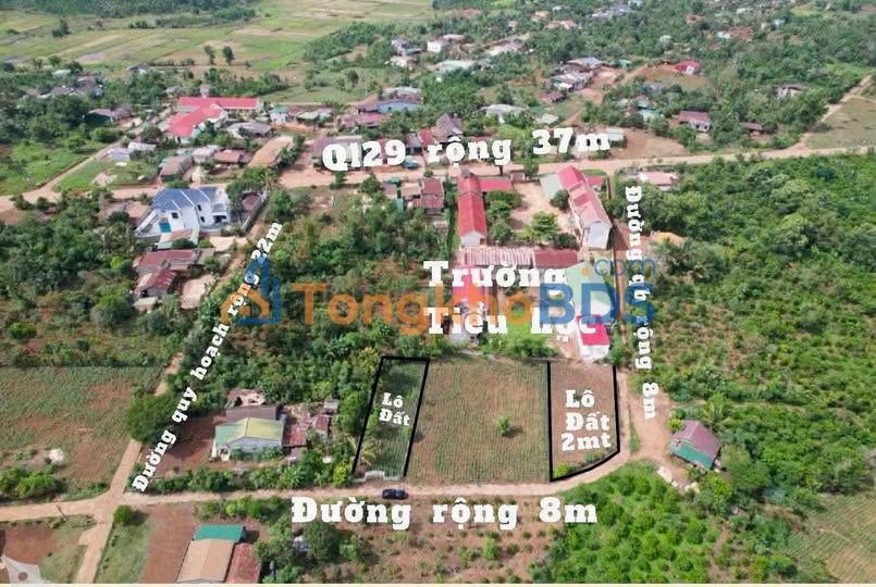 Đất thổ cư 60m² Xã Ea Drông (Buôn Hồ) 550 triệu - Sổ đỏ sẵn sang tên