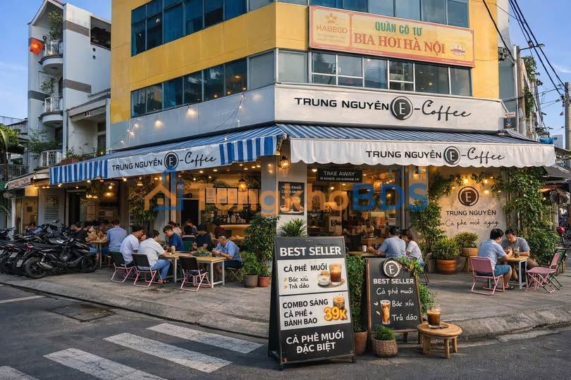 Cho thuê mặt bằng 2 mặt tiền KDC Trung Sơn - Kinh doanh đêm