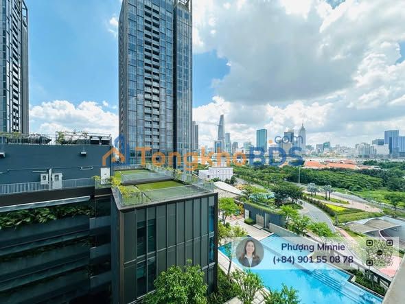 Cho thuê căn hộ Empire City 127m² view sông, full nội thất giá 65 triệu