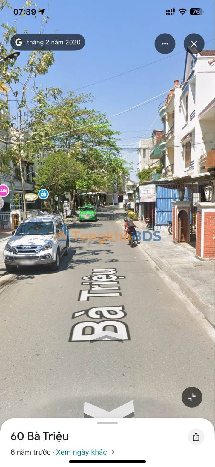 Nhà 3 Tầng Mặt Tiền Bà Triệu, Hội An - 83.5m² - Kinh Doanh/Ở Ngay