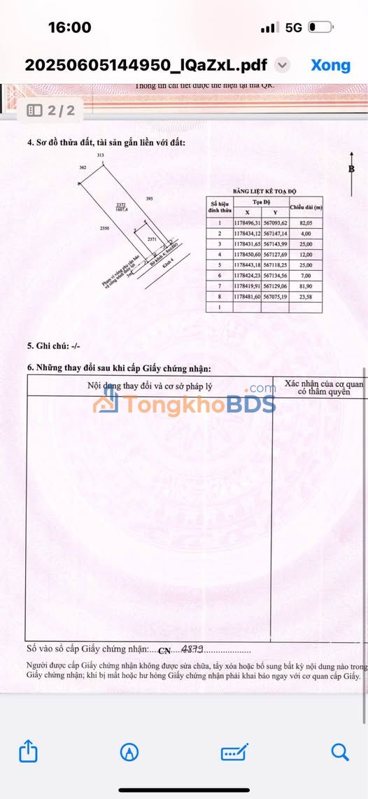 Bán Đất Nền 1907m² Mặt Tiền Kênh 4, Thủ Thừa, Long An - Sổ Hồng Sẵn Sàng