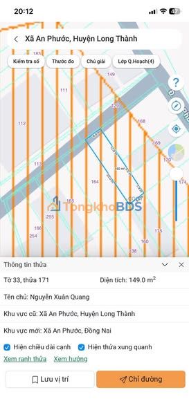 Đất Nền Sổ Hồng Riêng 150m² Xã An Phước, Long Thành - Giá 1.55 Tỷ