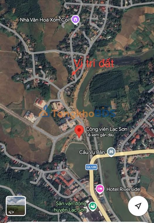 Đất nền Vụ Bản, Lạc Sơn 311m² 1.4 tỷ - Sổ đỏ chính chủ