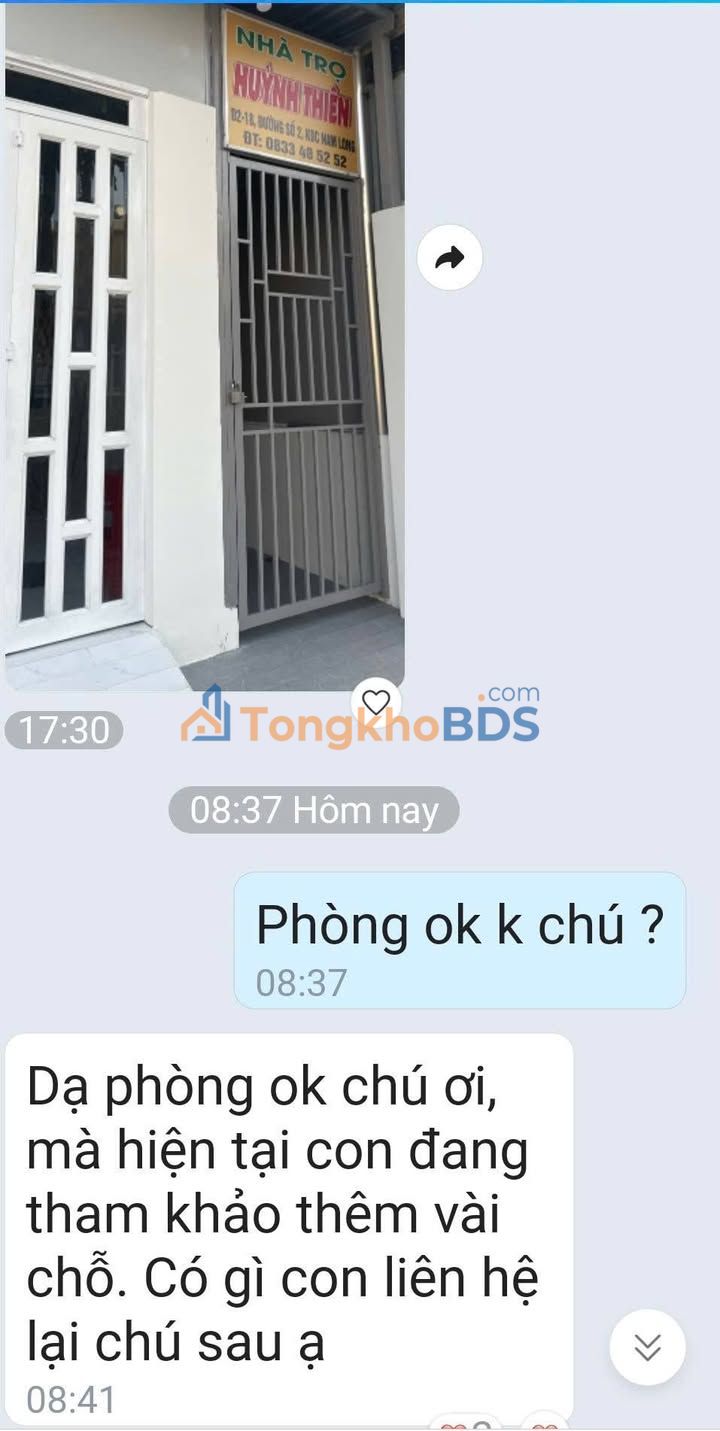 Phòng Trọ Nam Long, Cần Thơ - Giá Chỉ Từ 1.6 Triệu/Tháng