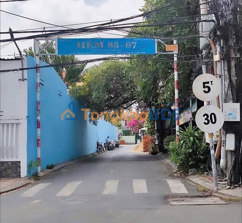 Nhà Trệt 80m² 2PN Hẻm 85 Phạm Ngủ Lão, Cần Thơ - Giá 6.5 Triệu/Tháng