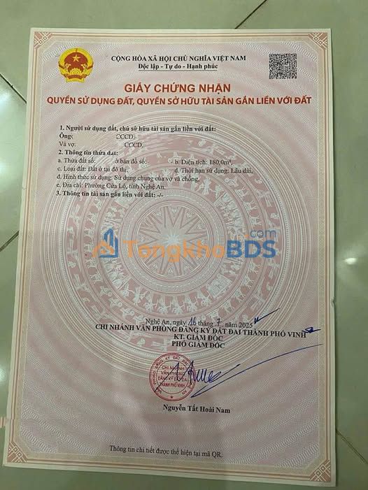 Đất tái định cư Song Tử Tây 180m² 4,98 tỷ - Hạ tầng hoàn thiện