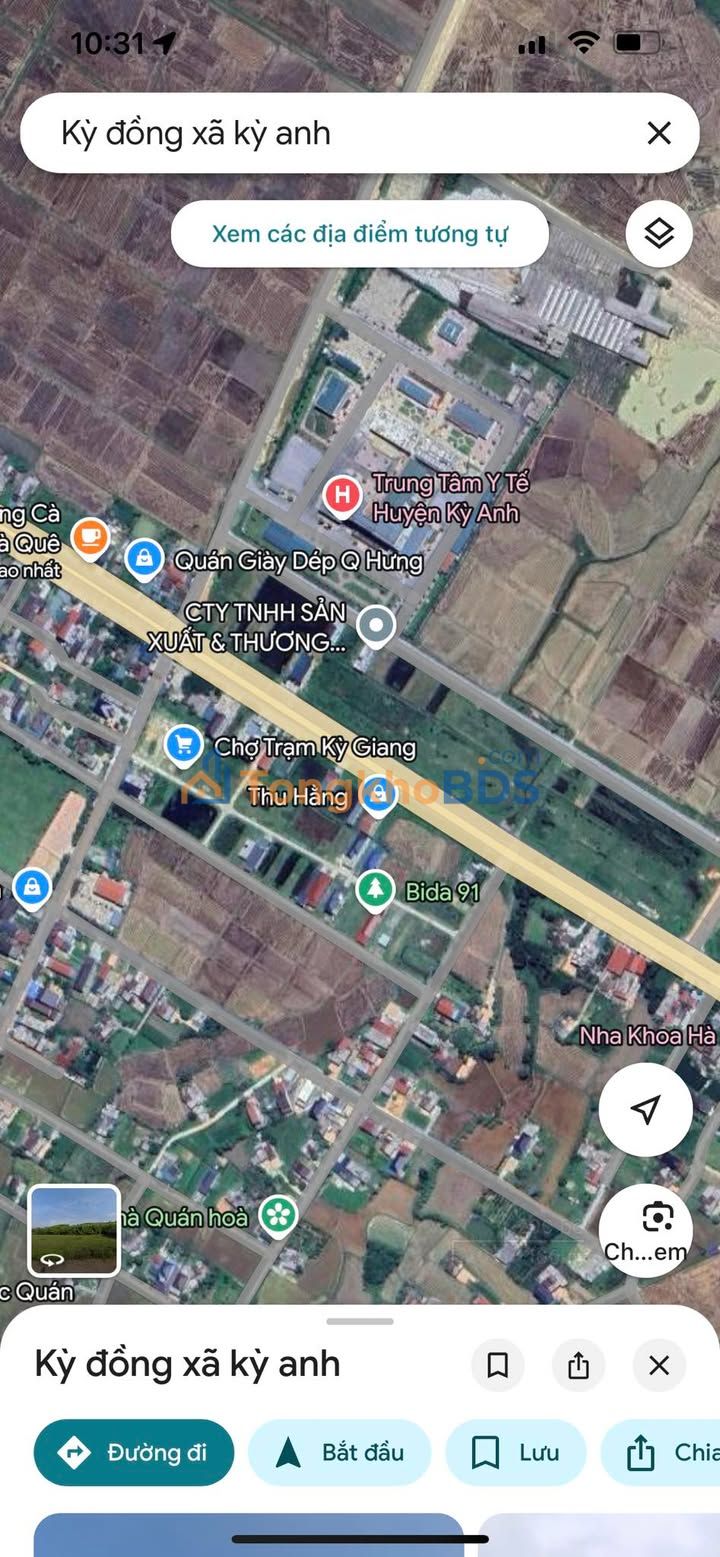 Đất Nền Kỳ Giang, Hà Tĩnh - Sổ Đỏ Sẵn Sàng 208m² - Giá Đầu Tư 1.7 Tỷ