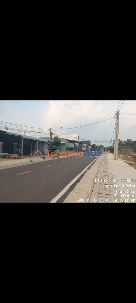 Đất Nền Mặt Tiền 5 Cỏn, Đồng Xoài - 490m² - Giá Chỉ 2.X Tỷ