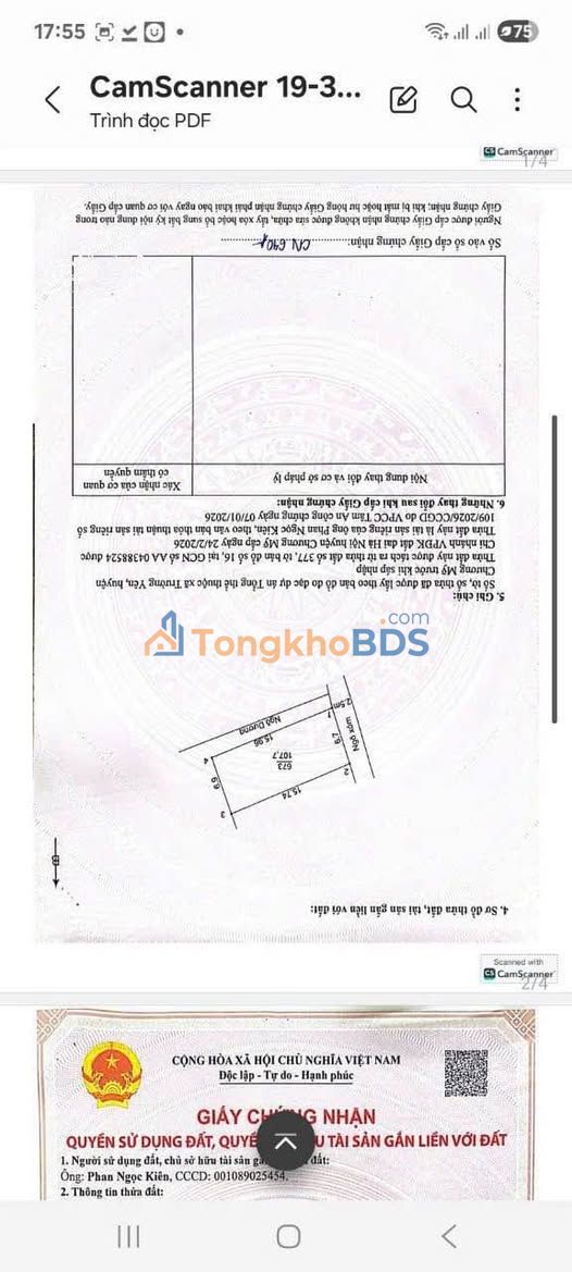 Đất thổ cư 100m² Yên Nghĩa, Hà Đông - Giá đầu tư 2.2 tỷ, Sổ đỏ sẵn sàng
