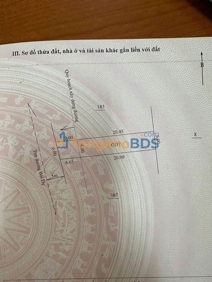 Đất Mặt Tiền Bùi Dự, Pleiku - 162m² Thổ Cư, View Thung Lũng Đẹp