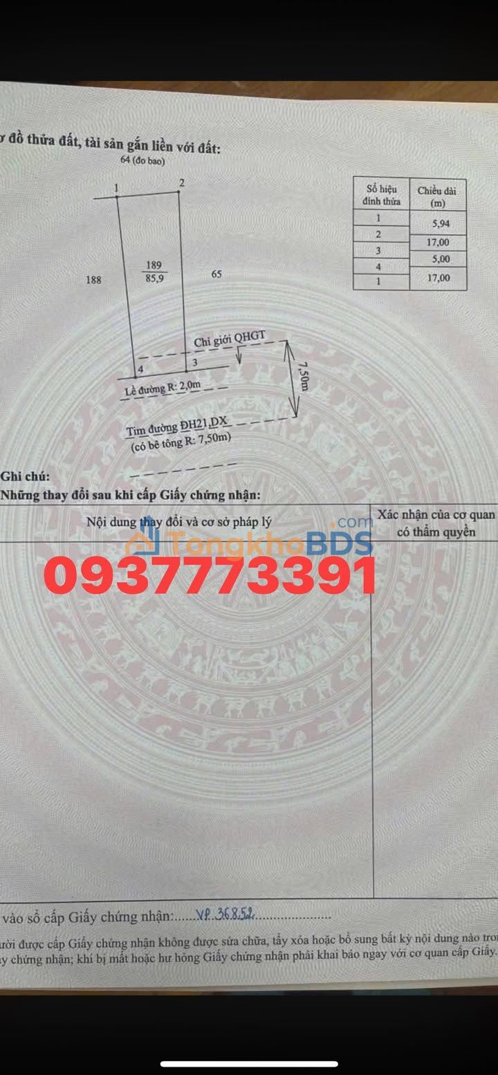 Mặt tiền Hoàng Sa, Đà Nẵng - 94m² Giá 900 triệu, Kinh doanh Sầm uất