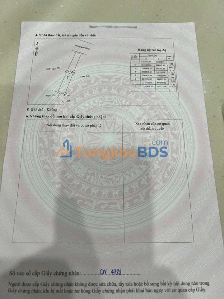 Đất Vàng Mặt Tiền 19/5 TT Thanh Sơn, Phú Thọ - 254m² Sổ Đỏ Chính Chủ