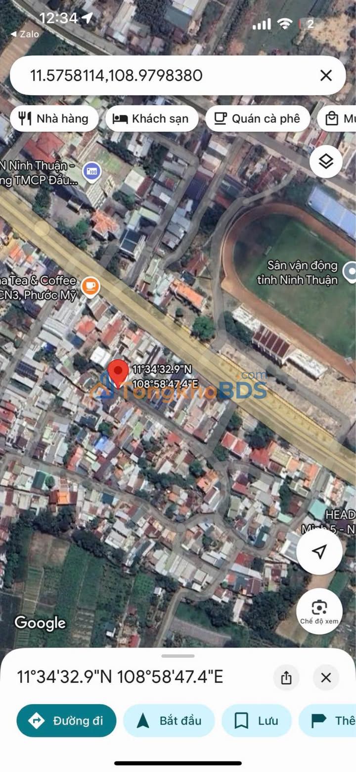 Đất Thổ Cư Ninh Thuận 219m² - Giá F0 Đầu Tư, Mặt Tiền Rộng