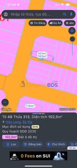 Bán Gấp Lô Góc Lan Anh 5 BR-VT 102m² - Giá Hời 1.19 Tỷ