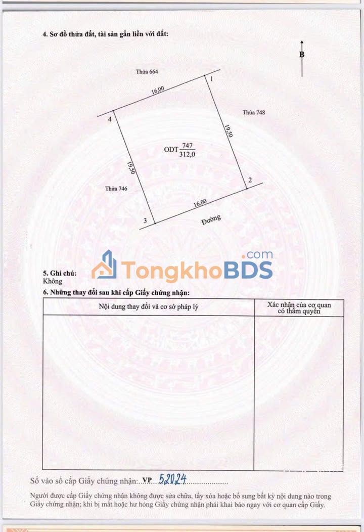 Đất Vườn Ninh Bình 312m² Hướng Nam - Sổ Đỏ Rõ Ràng