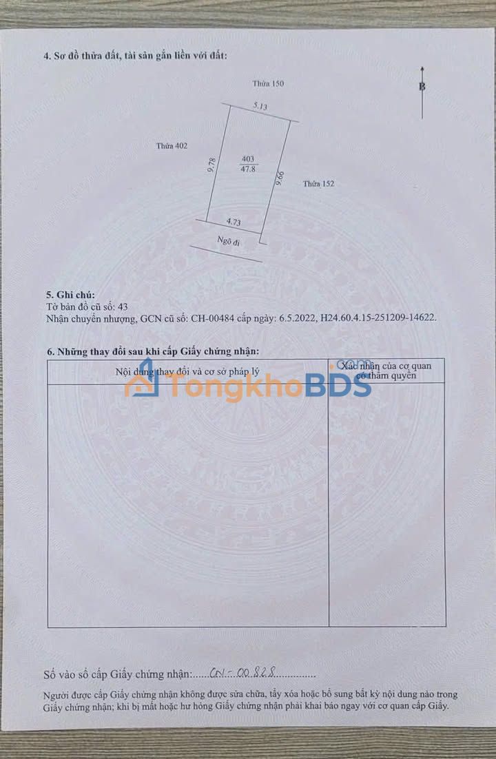 Đất Nền 47.8m² Lê Viết Hưng, TP. Hải Dương - Vượng Phong Thủy, Ô Tô Tận Cửa