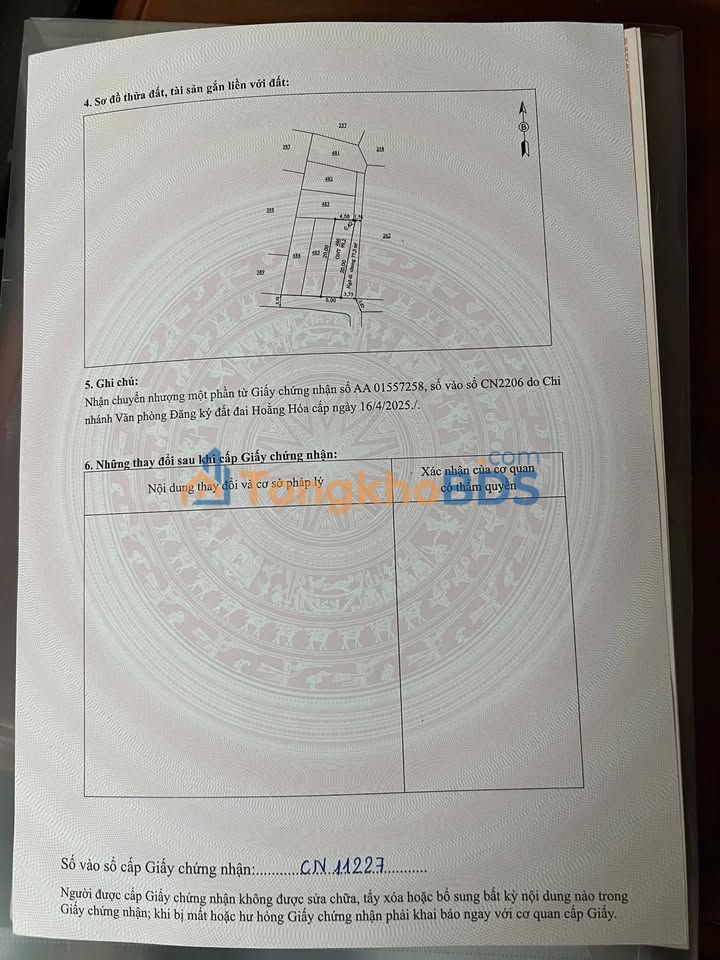 Đất nền Hoằng Tiến 99m² full thổ - Sẵn sàng đầu tư ven biển