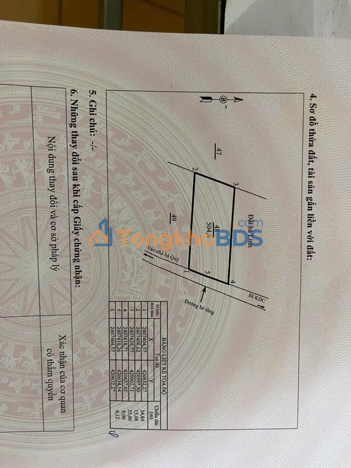 Đất nền Thôn 6 Lưỡng Vượng 525m² - Chính chủ bán