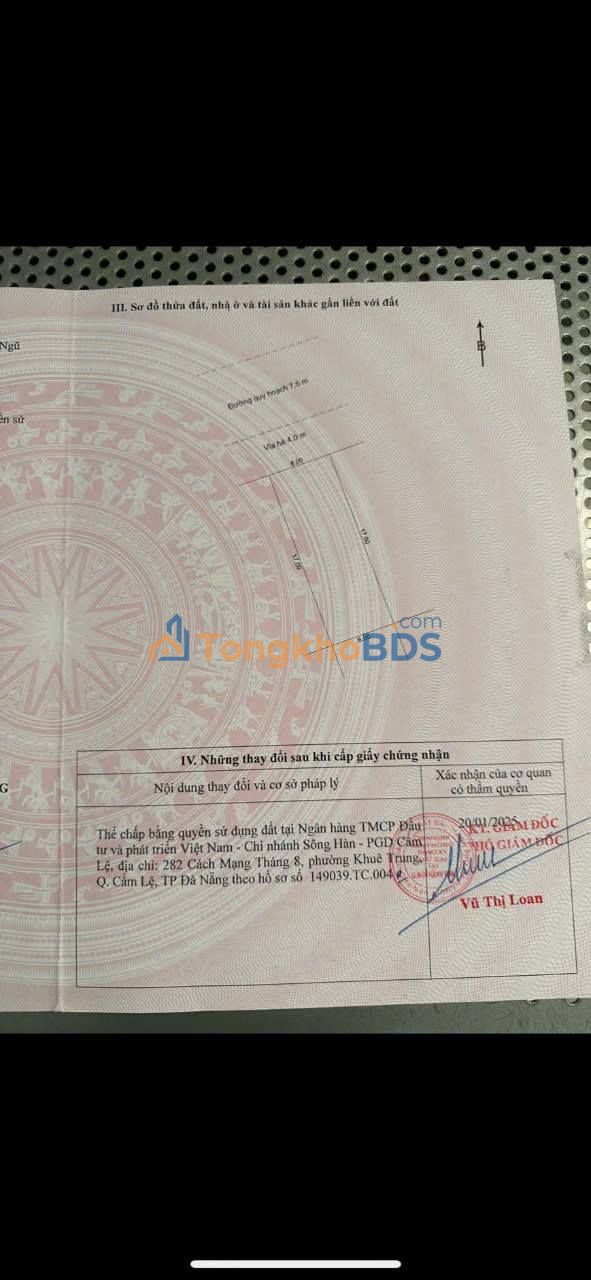 Đất nền Đường 2 Núi Thành 102m² 6 tỷ - Xây dựng tự do