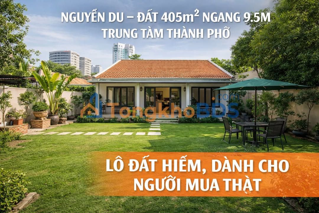 Nhà Mặt Tiền Nguyễn Du - Hải Châu 405m², Dòng Tiền 30 Triệu/Tháng
