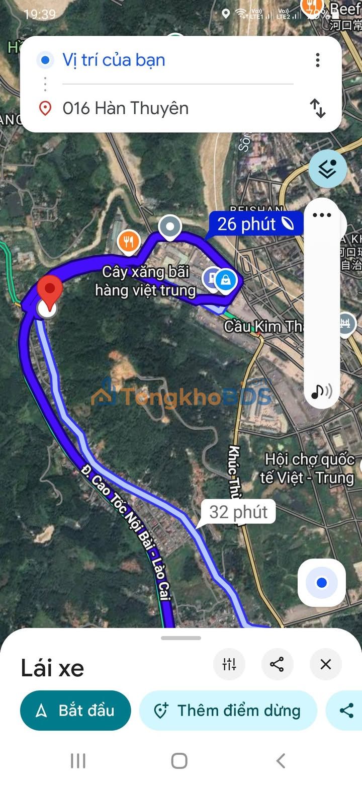 Đất thổ cư 180m² Phường Duyên Hải, Lào Cai - Giá 2.3 tỷ, Kinh doanh lý tưởng