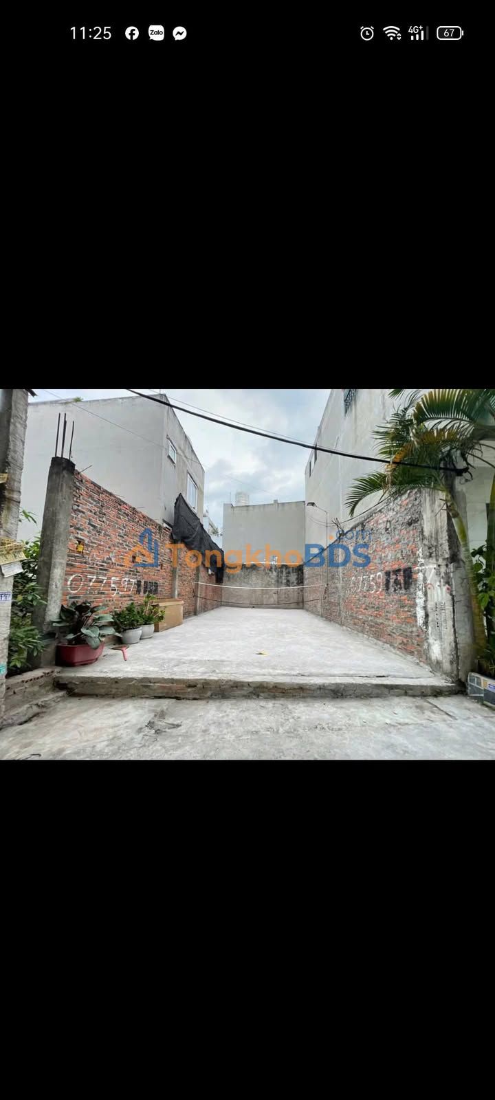 Đất nền 74m² mặt tiền 6m, đối diện BigC Uông Bí, hướng Nam mát mẻ