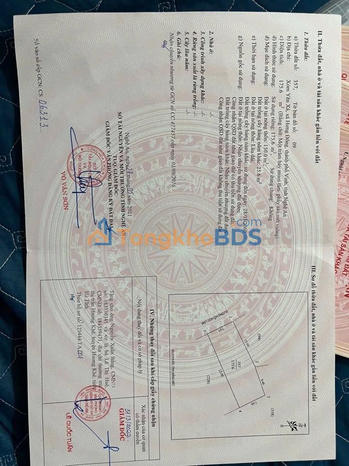 Đất nền Hồ Ngọc Lãm Vinh 176m² 6,7 tỷ - Sổ đỏ chính chủ