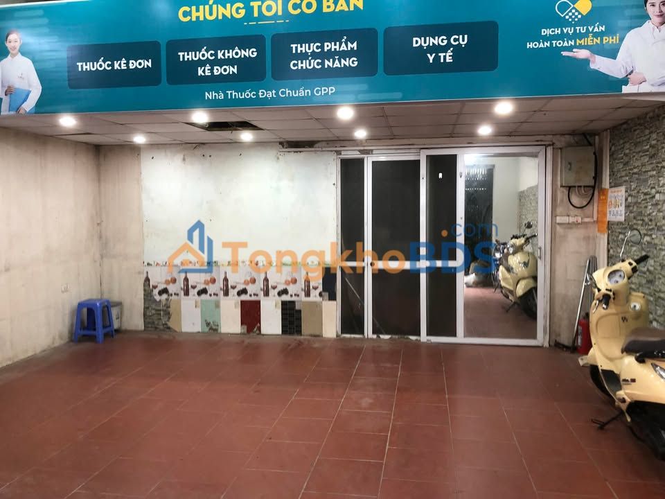Mặt bằng kinh doanh 43m² mặt tiền 6m đường Trương Định, Hoàng Mai - Giá 14 triệu