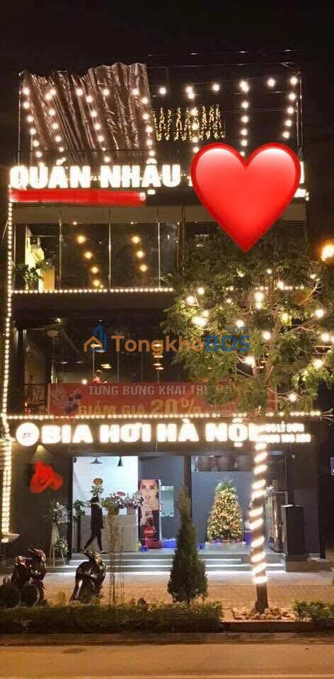 Cho thuê nhà mặt phố Lý Sơn, Long Biên - 80m² x 4 tầng, kinh doanh sầm uất