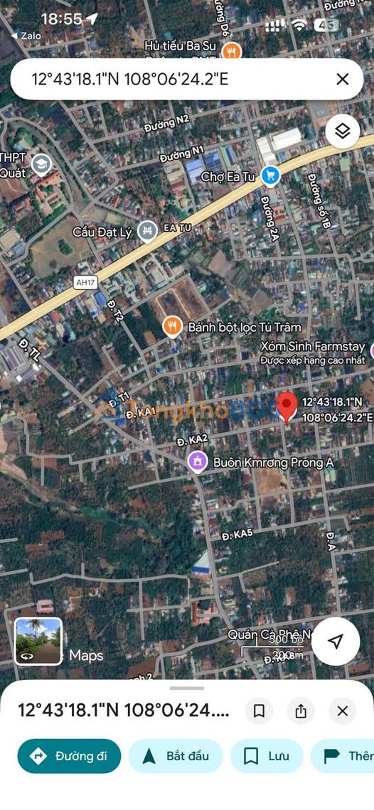 Đất nền Buôn Ma Thuột 150m² - Mặt tiền đường 8m, giá 2.1 tỷ